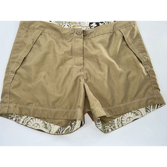 Women's Vintage Sportif USA Khaki Short Size 8 - Picture 3 of 6